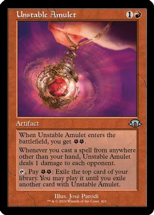 Unstable Amulet (Retro)